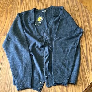 Charcoal Cardigan Never Worn